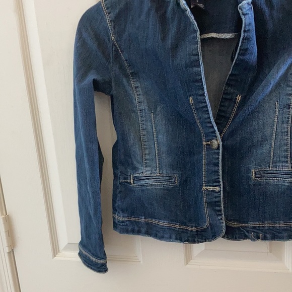 FINAL MARKDOWN AMETHYST jeans denim jacket small - Picture 2 of 3